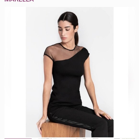 Marcella florence black top nwot xl - Picture 1 of 5
